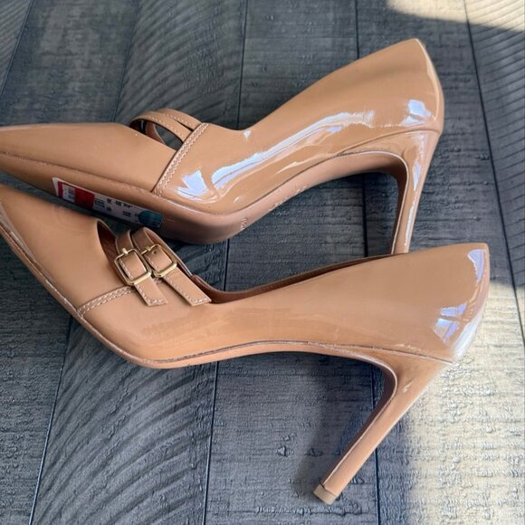 Via Spiga Patent Leather Mary Jane Pumps - Picture 9 of 9